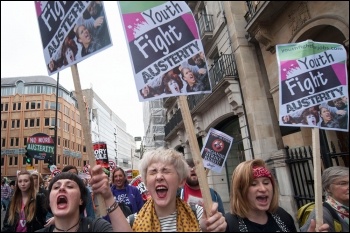 Youth-demo-UK