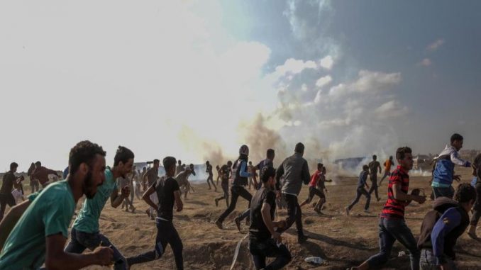 MIDEAST-ISRAEL-PALESTINIANS-CLASHES-NEAR-THE-BORDER-EASTERN-GAZA