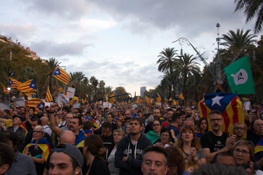 Catalan protest 2017