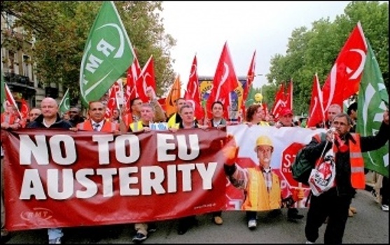 No to EU banner