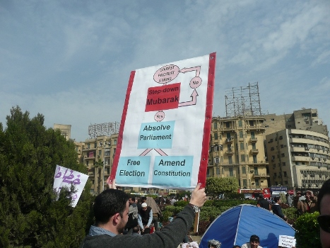 Egypt protester 2011