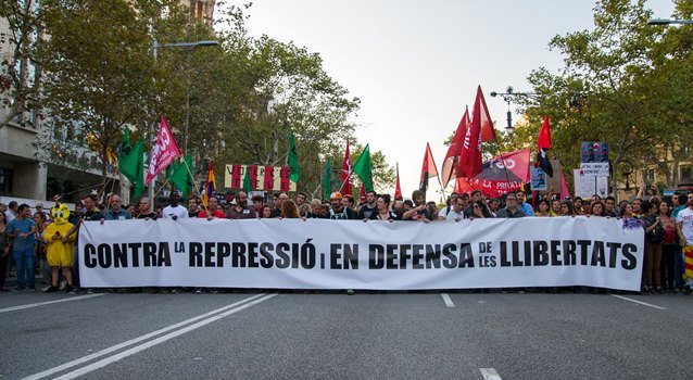 Catalonia general strike october 2017