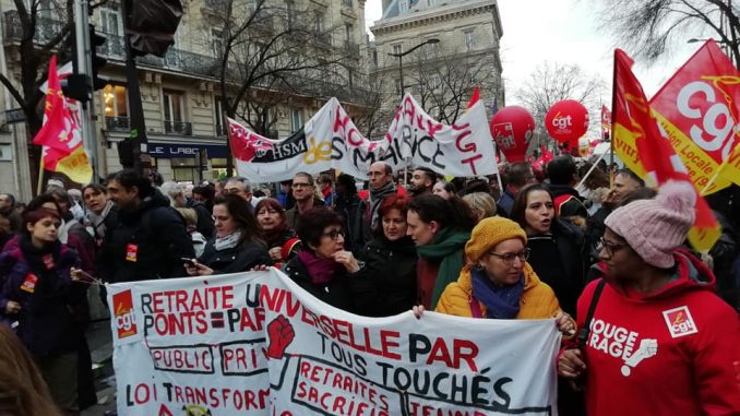 Paris strike 9 Jan 2020 1
