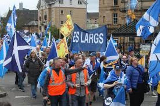 Scottish independence rally 2018