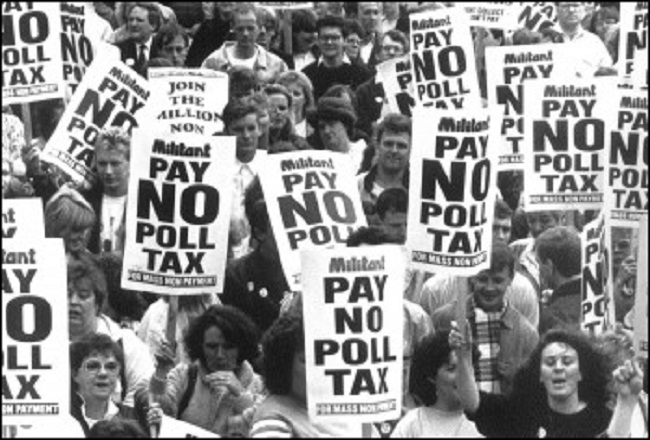 Tax Riot Thirty years since huge London anti-poll tax demonstration | Socialist ...