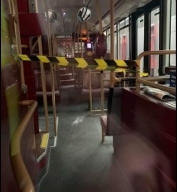 London bus covid