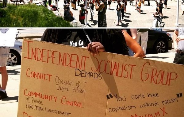 ISG BLM protest