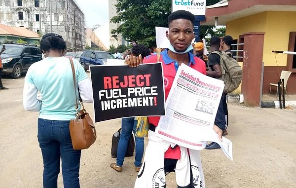 DSM fuel protest Sept 2020