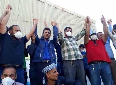 Haft Tappeh workers Nov 2020