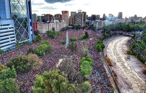 Chile mass protest October 2019