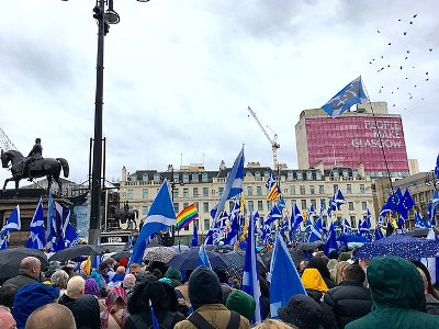 Scottish independence rally 2019