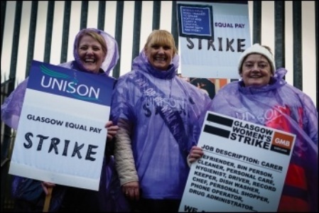 Glasgow equal pay strike 2
