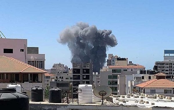 Israeli bombardment May 2021