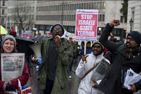 SP Israel protest