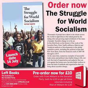 The struggle for a socialist world book ad