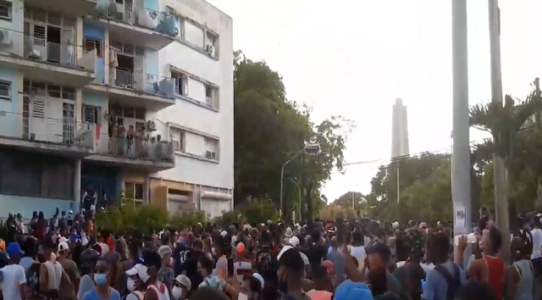 Cuba protests July 2021