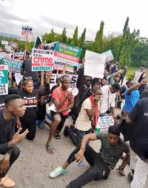 SARS anniversary protest