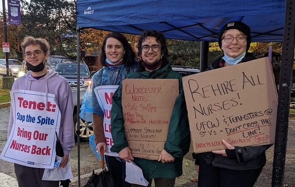 St Vincent nurses strike
