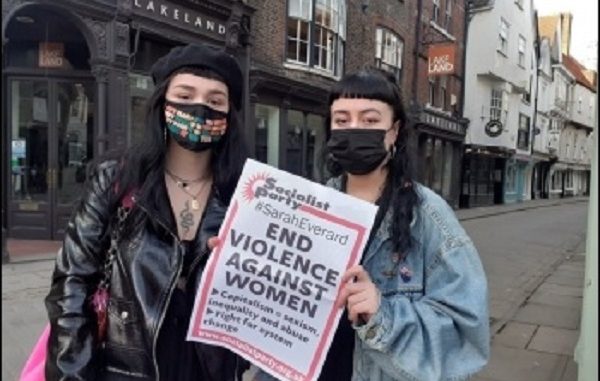 Women protest York