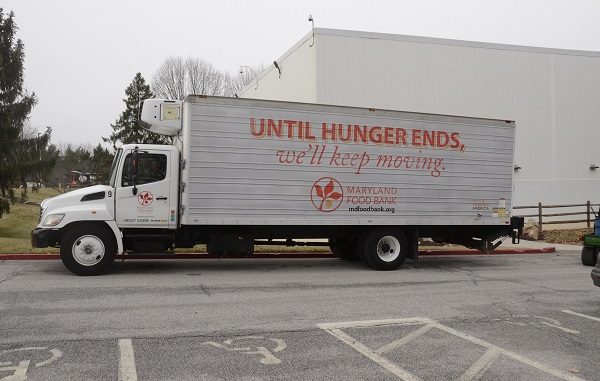 Food hunger lorry