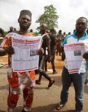 DSM students protest