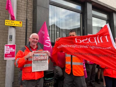 CWU strike Mid Ulster
