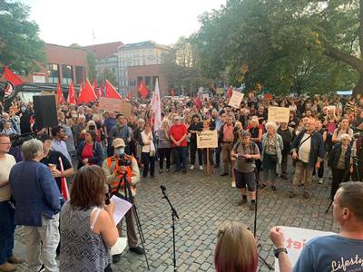 SoL protest 5 September 2022