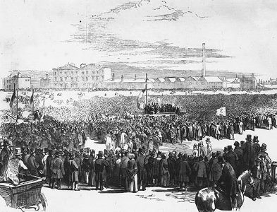 1842 strike meeting