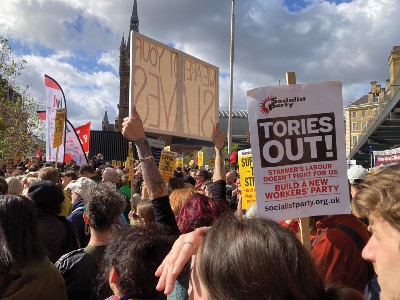 RMT Kings X protest