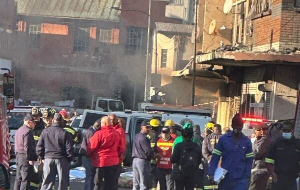 JoBurg fire