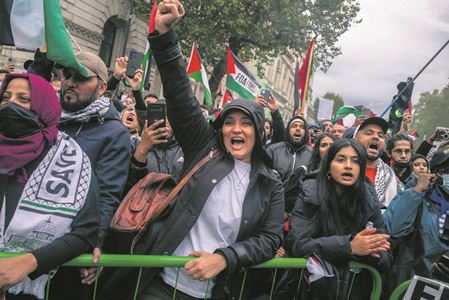 Gaza demo 21 October 2023