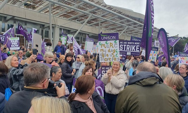 Unison Scot strike 2023