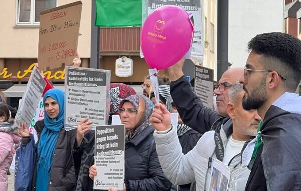 Germany Gaza demo