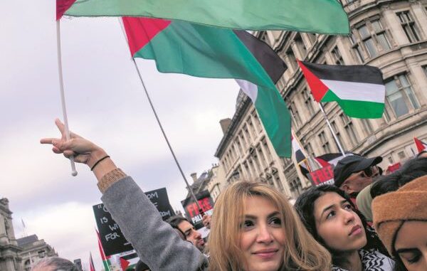 Gaza demo London