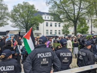 German police break-up Palestine solidarity congress– protest to defend democratic rights!