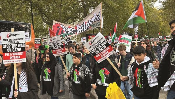 Gaza london protest